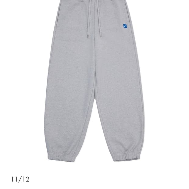 [S(28~32)] 아더에러 블루택 세미오버핏 조거 회츄 트레이닝팬츠