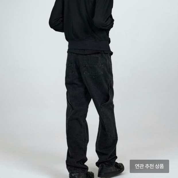 MPa CALF POCKET PANTS (BLACK)