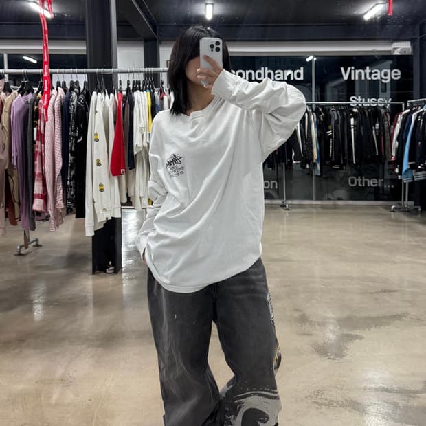 스투시 도버 스트릿 롱슬리브