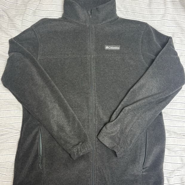 콜롬비아 차콜 후리스 L