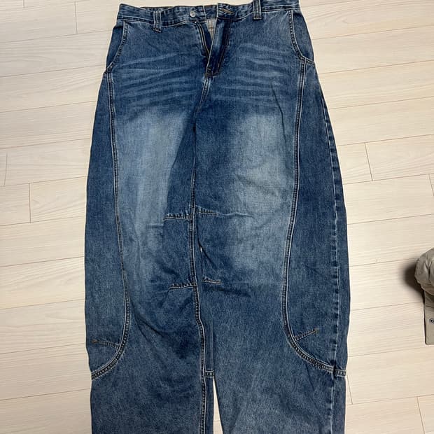 노운 커브드 팬츠 2사이즈