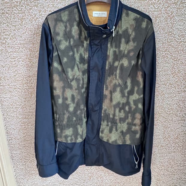 [L]드리스반노튼 카모 야상 자켓