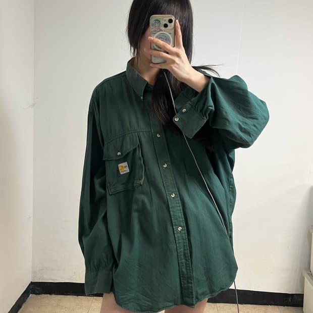 Carhartt Green Shirt