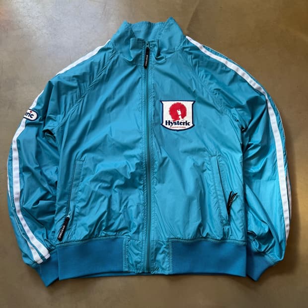 히스테릭 글래머 파워 나일론 트랙탑 져지