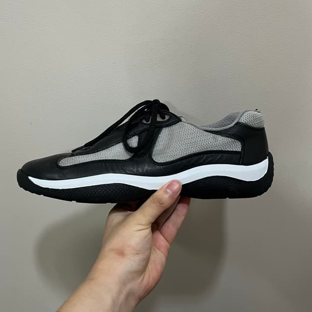 Prada America Cup Sneakers Black/White