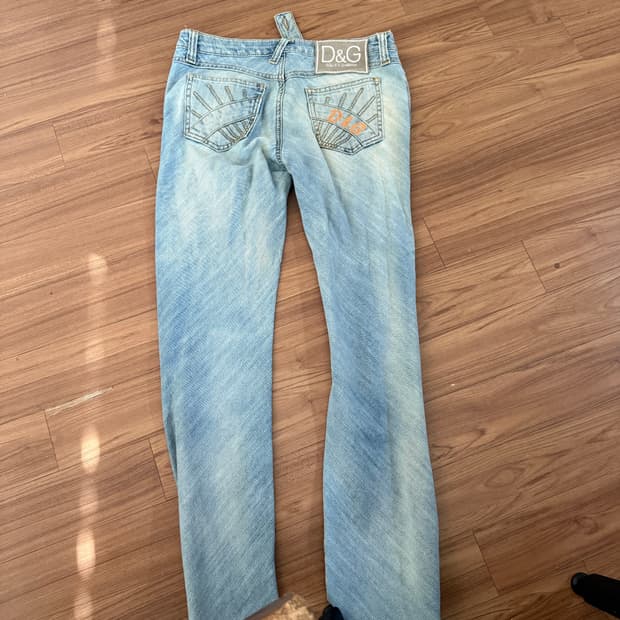 돌첸가바나 나팔바지 싸게팔아요