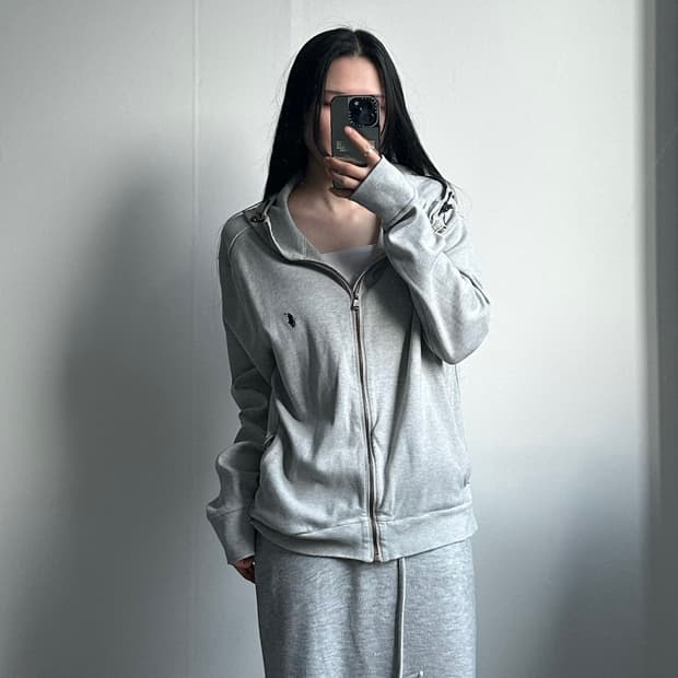 폴로 랄프로렌 신형 포니 그레이 후드집업 자켓