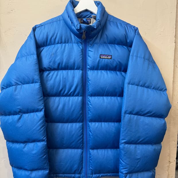 파타고니아 02s 패커블 다운 라이트 블루 m