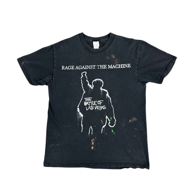 빈티지 2000s RATM 레이지 어게인스트 더 머신 티셔츠