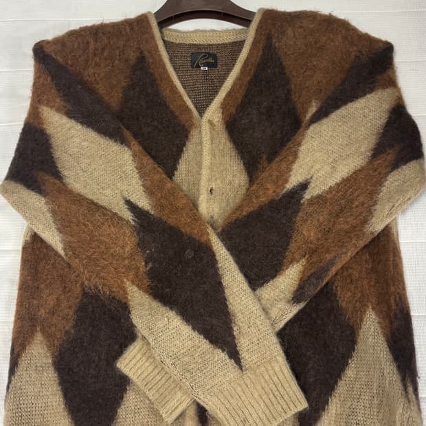 니들스 모헤어 가디건M