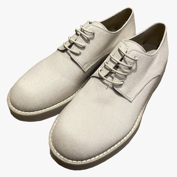 Beige Olivier Lace Up Loafers (43)