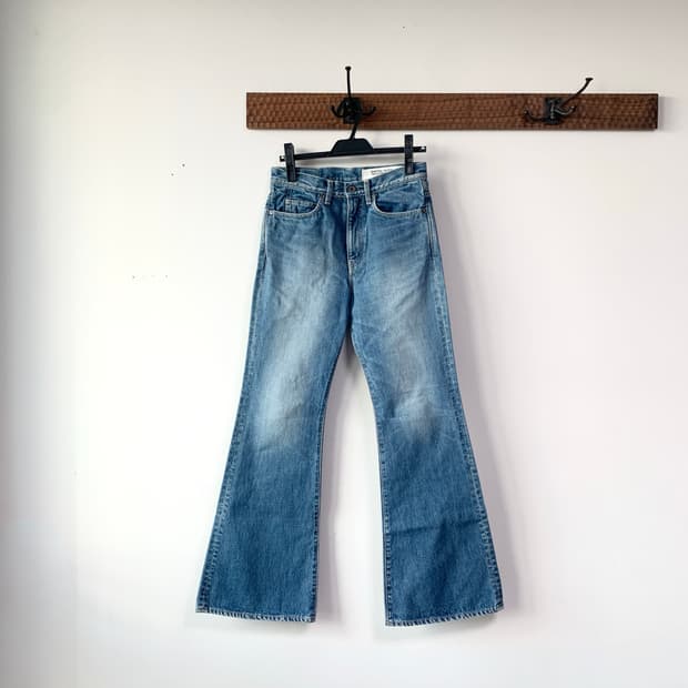 14oz 오카벨보 5p 플레어 데님