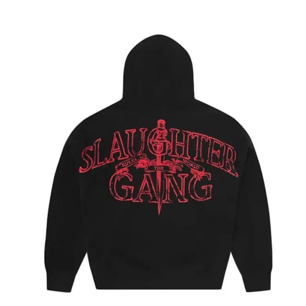 Corteiz x SlaughterGang 21 Savage hoodie