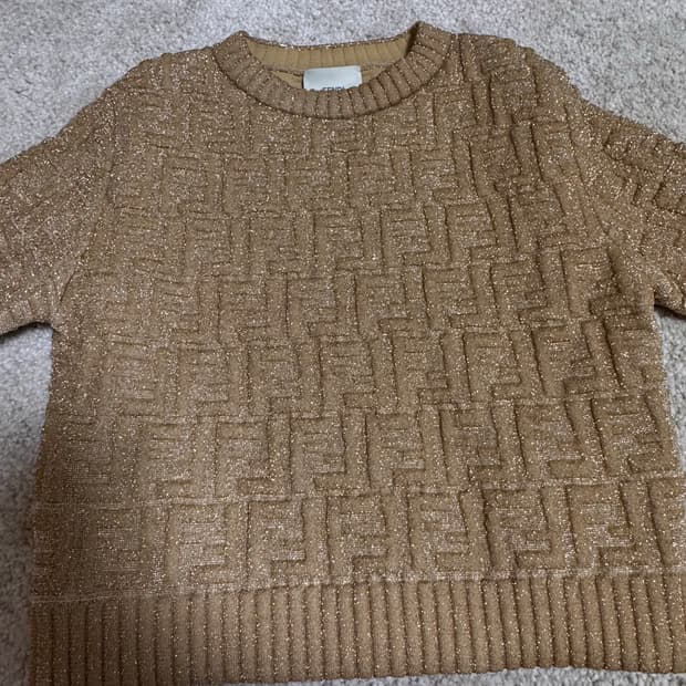 펜디 키즈 12A 니트 반팔