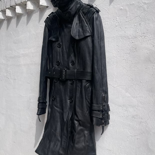 [55] BODASKINS 보다스킨 롱가죽자켓-여성 라이더자