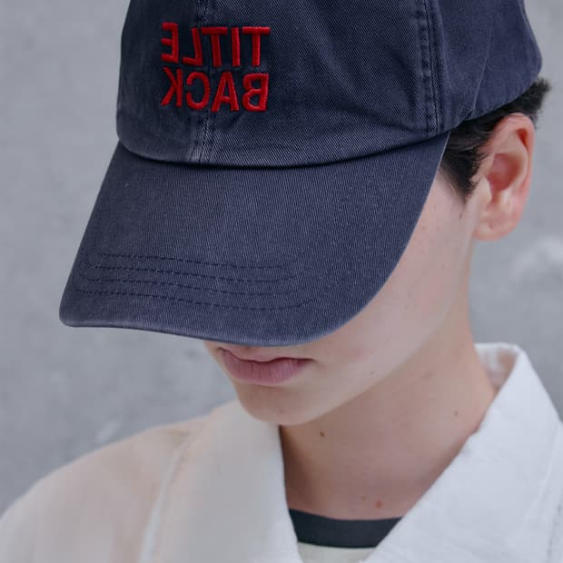 스탠드얼론 title back 캡 모자