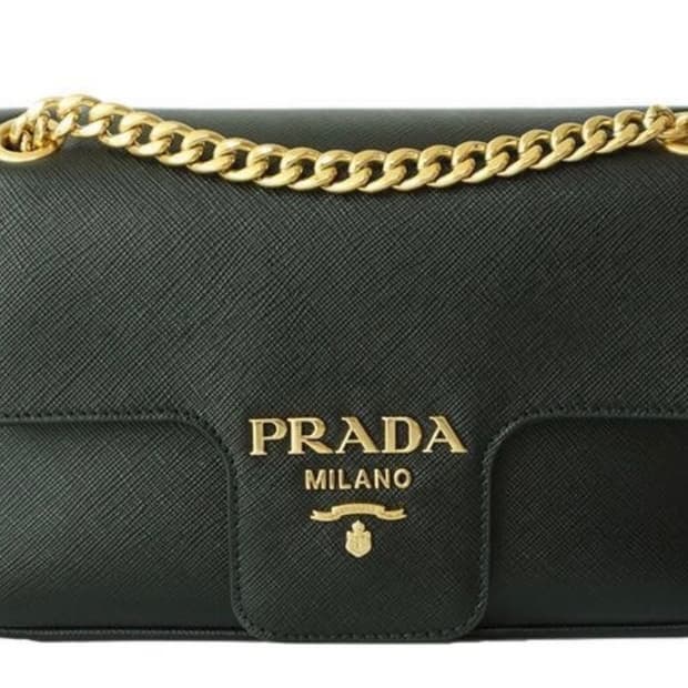 프라다 사피아노 체인 숄더백