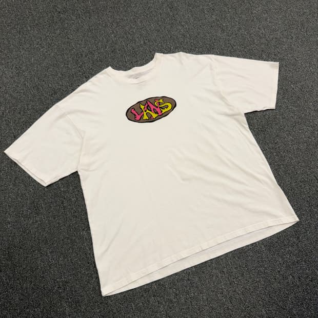 L) 반스 빈티지 프린팅 반팔 티셔츠