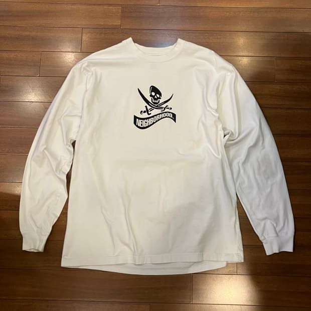 네이버후드 롱슬리브 티셔츠 XL