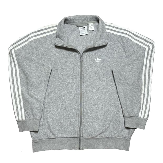 아디다스 부클 져지 자켓 그레이