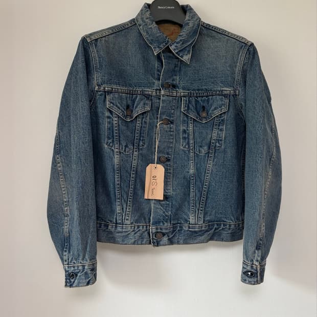 오어슬로우 1960s 데님자켓 used wash