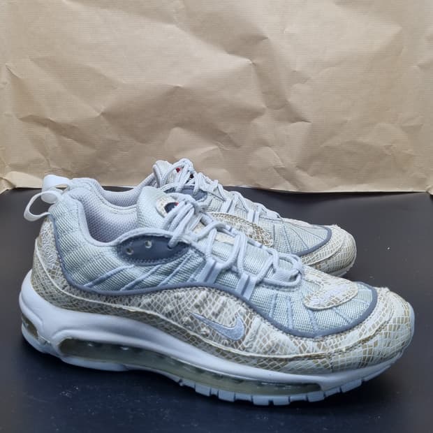 나이키x슈프림 에어맥스98 스네이크스킨265