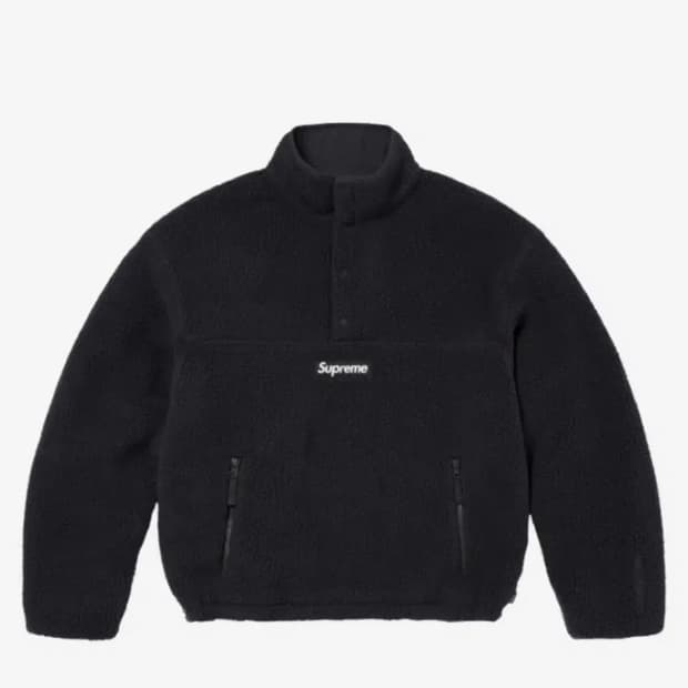 (교환하실분!!) s구해요! 슈프림 폴라텍 리버시블 풀오버 24fw