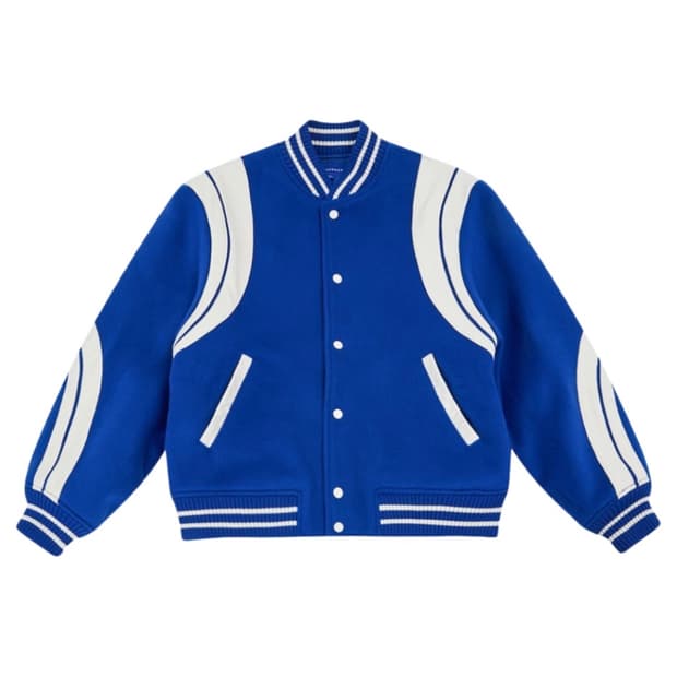 아더에러 트윗 바시티 자켓 A2 블루 중고상품 판매합니다