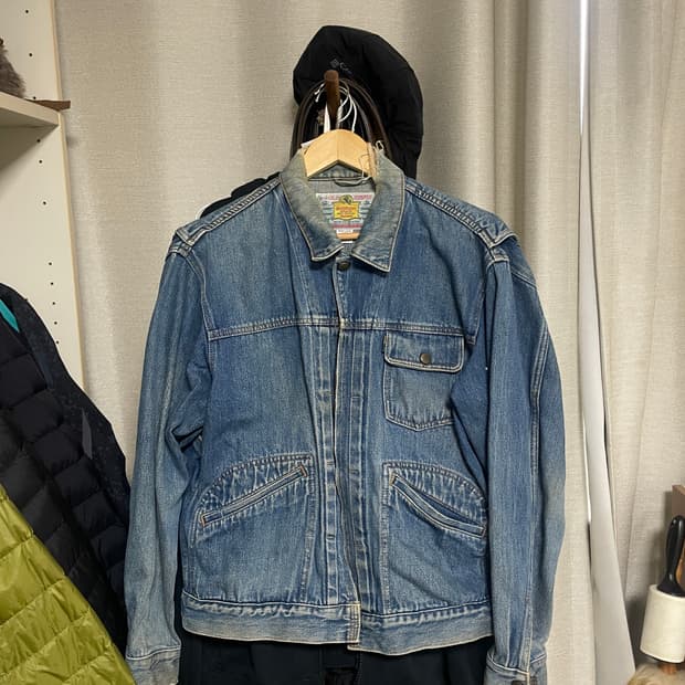 올드 에드윈 청자켓
