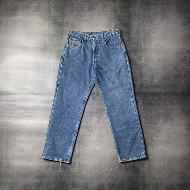 CARHARTT 칼하트 B155 기모 데님 워크 팬츠 A00829