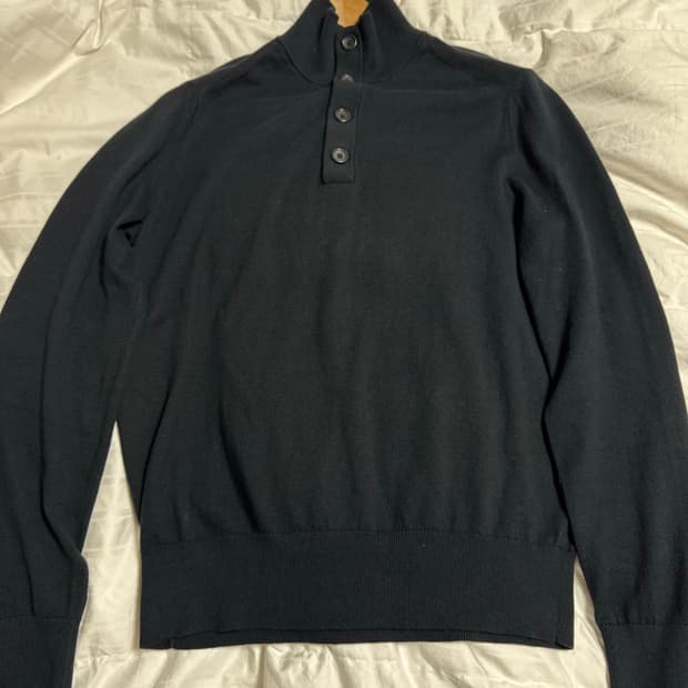 바나나 리퍼블릭 하이넥 니트 100 