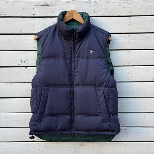 J Press 제이프레스 리버시블 양면 패딩 조끼