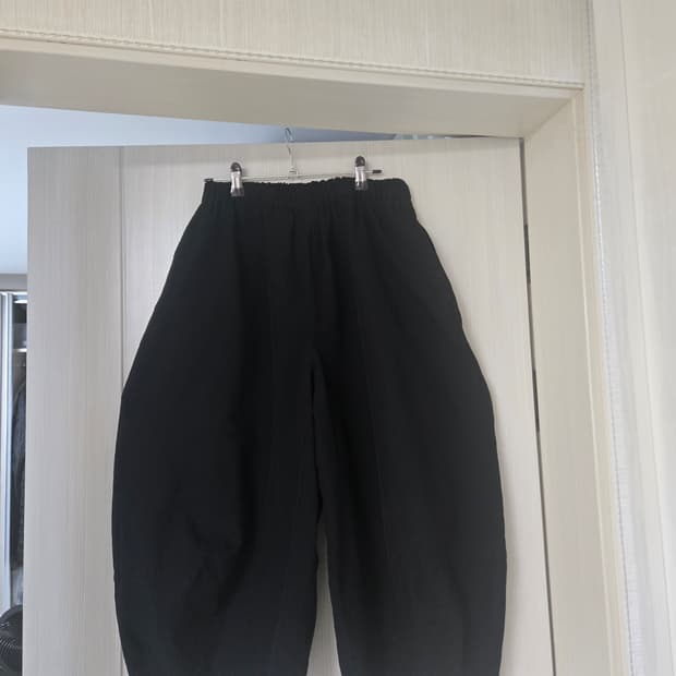 꼼데가르송  폴리에스텔 벌룬팬츠 스몰