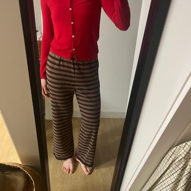 브라운 테리 팬츠