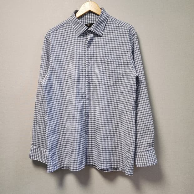 [110] 닥스 린넨 체크 셔츠