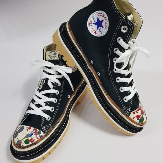 컨버스 하이 아웃솔커스텀 