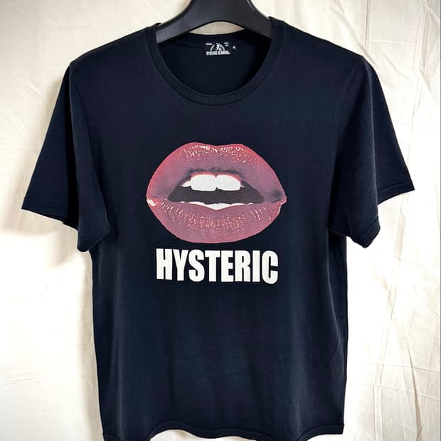 히스테릭 글래머 LIPS LOGO T-Shirts 반팔