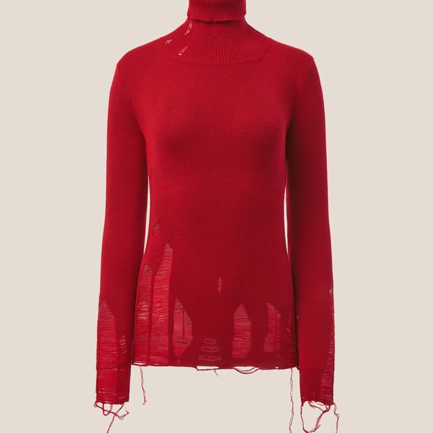 마르지엘라 MM6 디스 터틀넥 스웨터