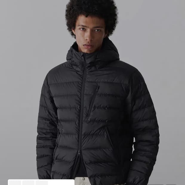 무신사 스탠다드 시티레저 라이트 후디드 경량패딩