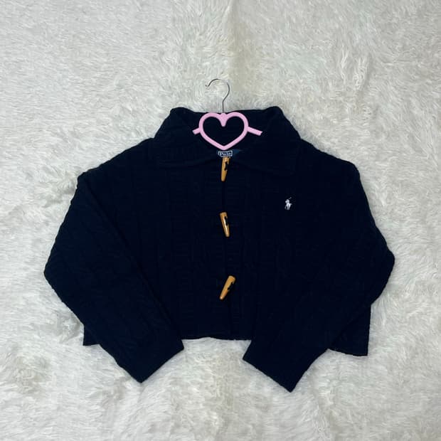 폴로 니트 떡볶이 코트