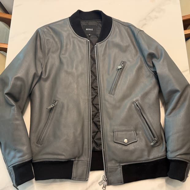 RUCKUZ 천연소가죽 자켓 XL(100-105) 정품