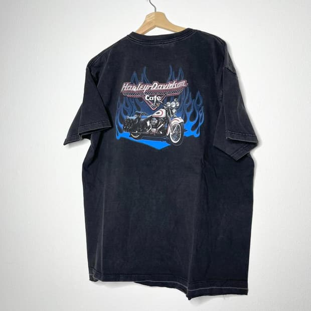 빈티지 Harley Davidson 티셔츠 XXL
