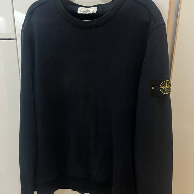 스톤아일랜드 네이비 맨투맨 L