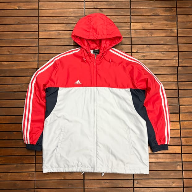 (XL) 아디다스 빅로고 올드스쿨 점퍼