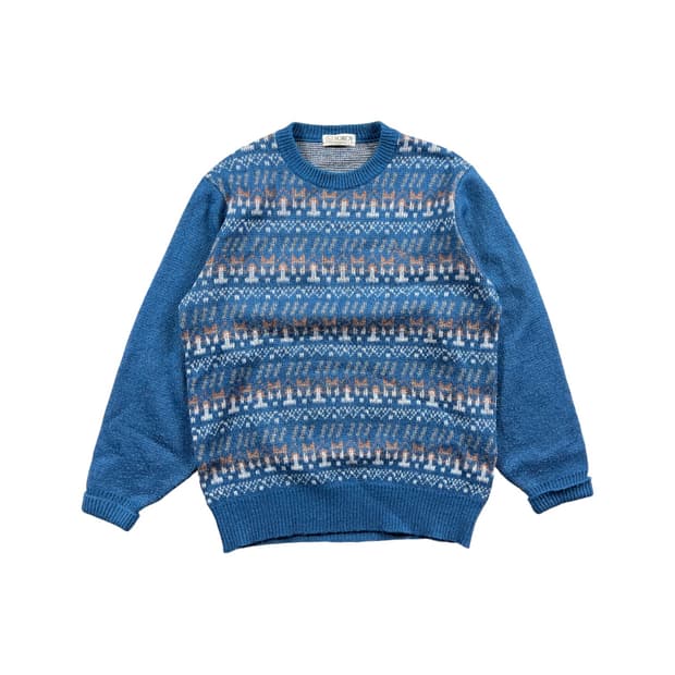 TOROY 노르딕 패턴 니트 