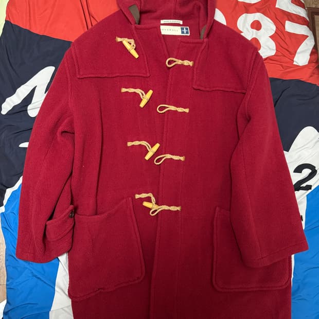 영국 글로버올 더플 코트 