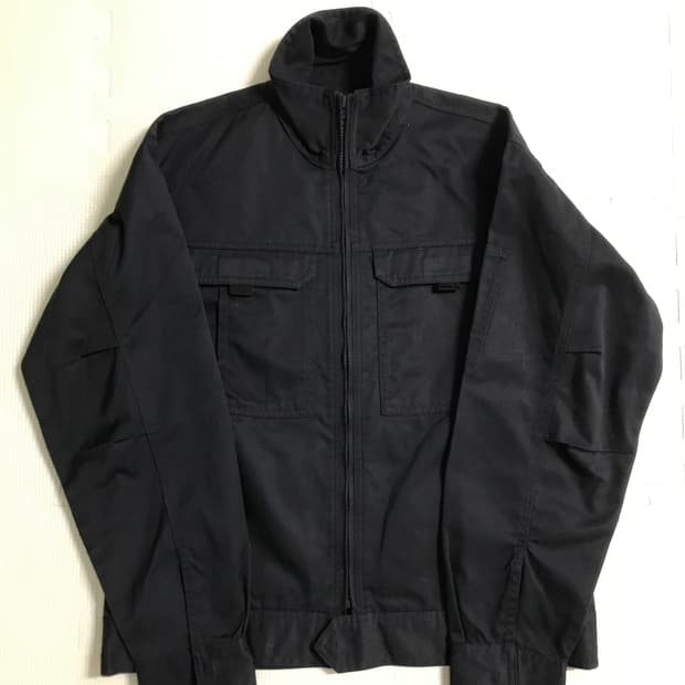 빈티지 워크 블루종 자켓