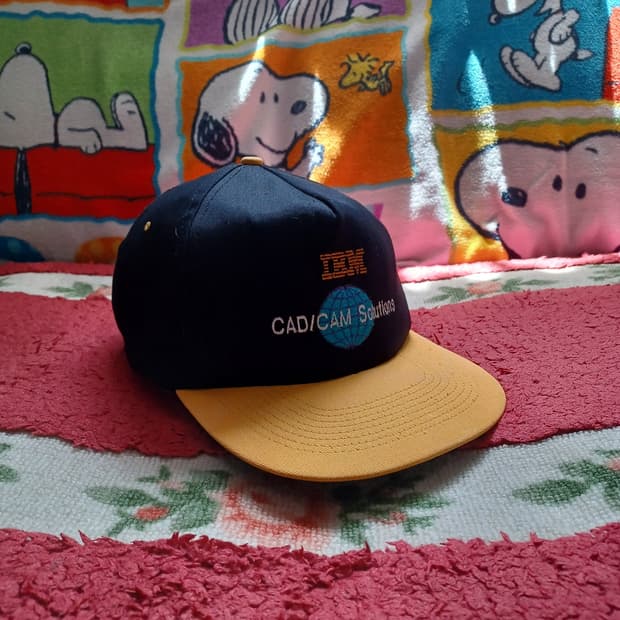 Vintage cap IBM