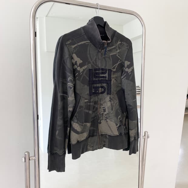 마리떼프랑소와저버 밀리터리 스웻 집업