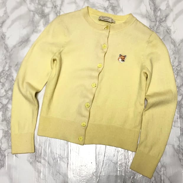 메종키츠네 가디건 폭스헤드 여성용